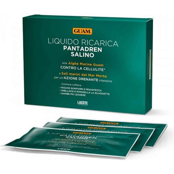 Guam Liquido Ricarica Pantadren Salino Drenante Intensivo, 3 Buste-image