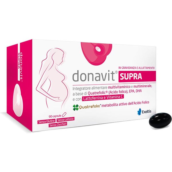 Exeltis Donavit Supra Integratore Gravidanza E Allattamento, 90 Capsule-image