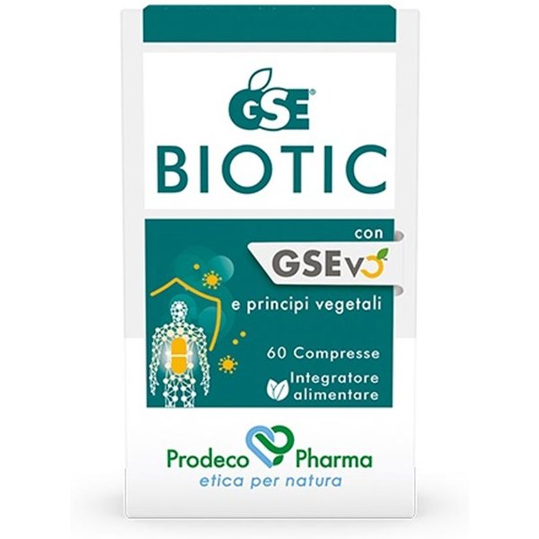 Gse Biotic - Integratore Per Il Sistema Immunitario, 60 Compresse-image