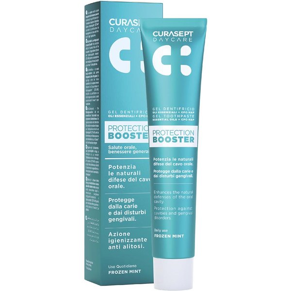 Curasept Daycare - Protection Booster Frozen Mint Gel Dentifricio, 75Ml-image