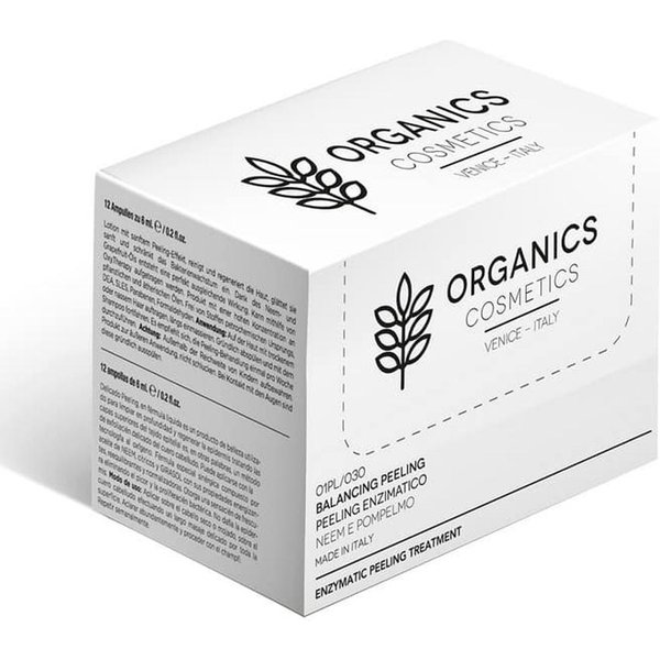 Organics Cure - Balancing Peeling Enzimatico Cuoio Capelluto, 6 Fiale-image