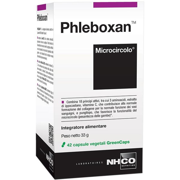 Laboratoires Nhco Phleboxan Integratore Per Il Microcircolo, 42 Capsule-image