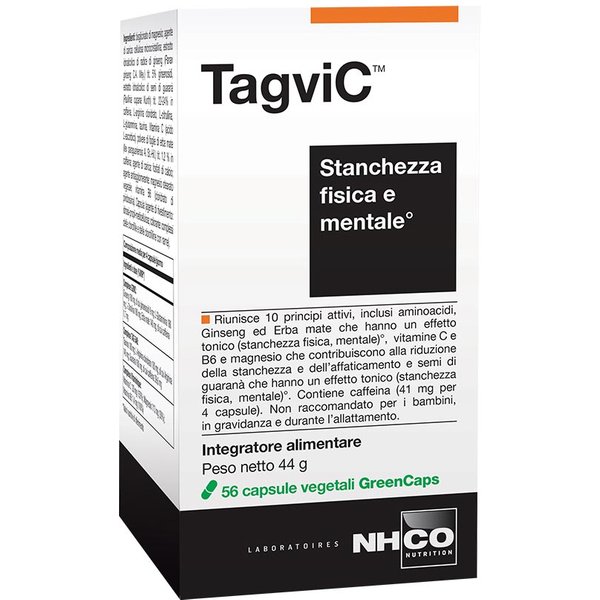 Laboratoires Nhco Tagvic Integratore Stanchezza Fisica E Mentale, 56 Capsule-image