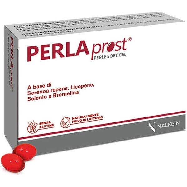 Nalkein Perlaprost Integratore Funzionalità Della Prostata, 15 Perle Soft Gel-image