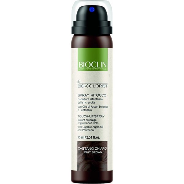 Bioclin Bio-Colorist - Spray Ritocco Colore Castano Chiaro, 75Ml-image