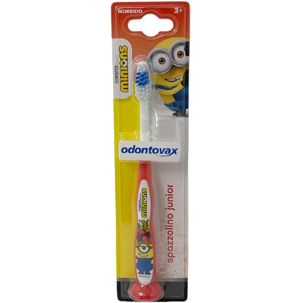 Odontovax Spazzolino Junior 3+ Minions Colore Rosso, 1 Pezzo-image