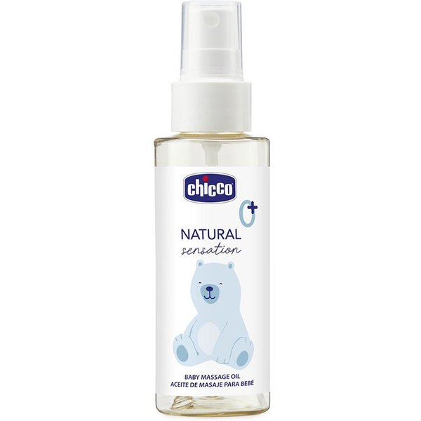 Chicco Natural Sensation - Baby Olio Massaggio Per Bambini 0M+, 100Ml-image