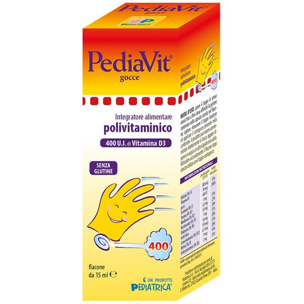 Pediatrica Pediavit - Gocce Integratore Alimentare, 15Ml-image