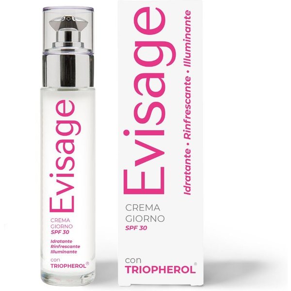 Evisage Crema Giorno SPF30 Triopherol Idratante Rinfrescante E Illuminante, 50Ml-image