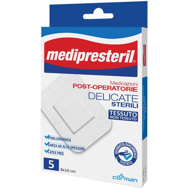 Medipresteril Medicazione Post Operatoria Delicata 8 X 10 Cm, 5 Pezzi-image