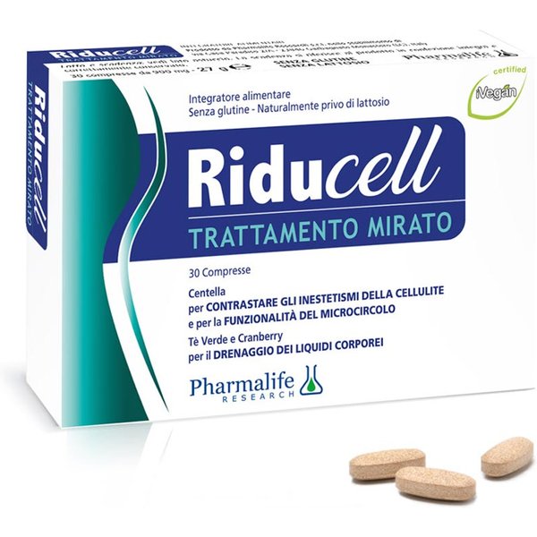 Pharmalife Research Riducell - Trattamento Mirato Integratore, 30 Compresse-image