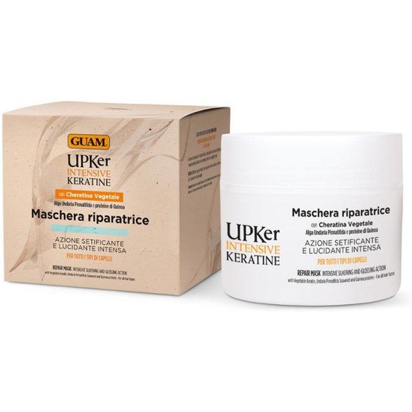 Guam Upker - Intensive Keratine Maschera Riparatrice Capelli, 200Ml-image