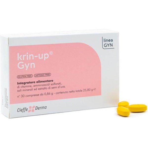 Cieffe Derma Krin Up - Gyn Integratore Alimentare Capelli E Unghie, 30 Compresse-image