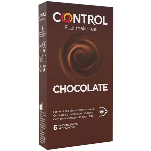 Control Chocolate Preservativi Aromatizzati, 6 Profilattici-image