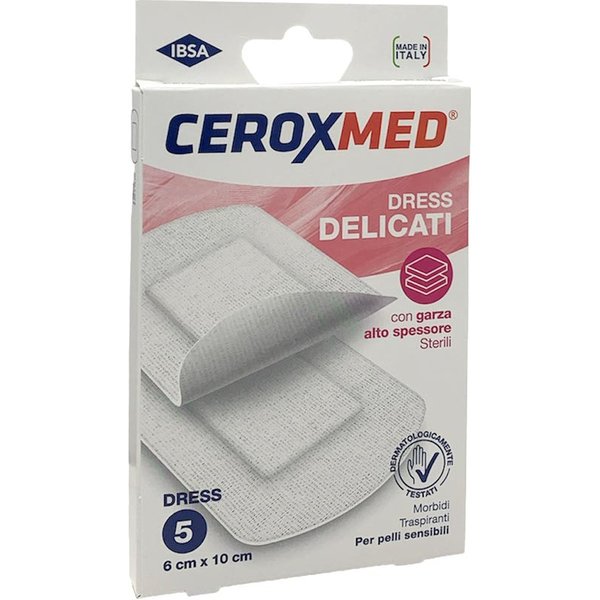 Ceroxmed Dress - Cerotti Delicati 6 X 10Cm, 5 Cerotti-image