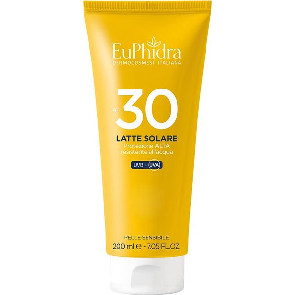 Euphidra Solari - Latte Solare SPF30, 200Ml-image