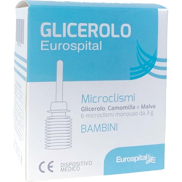 Eurospital Microclismi Bambini A Base Di Glicerolo Camomilla E Malva, 6 Pezzi-image