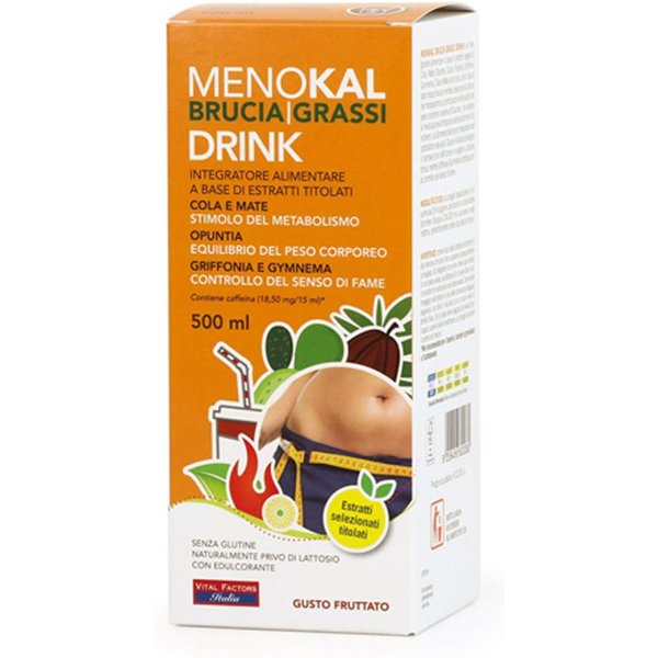 Vital Factors Menokal - Bruciagrassi Drink Integratore Alimentare, 500Ml-image