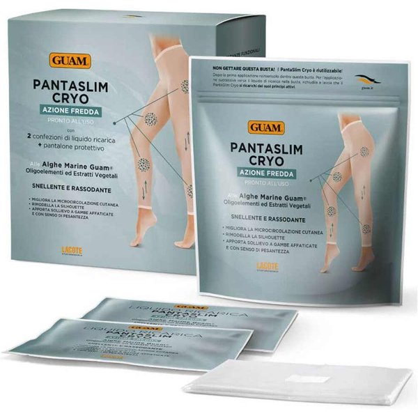 Guam Pantaslim Cryo 3 Trattamenti Con Ricarica + Pantalone Protettivo-image