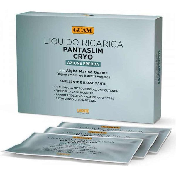 Guam Liquido Ricarica Pantaslim Cryo Snellente Rassodante, 3 Buste-image