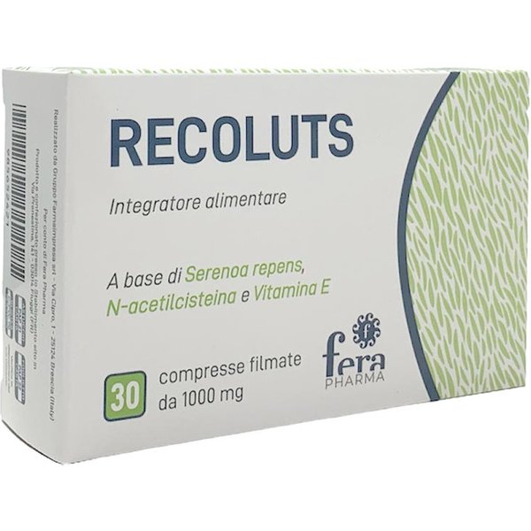 Fera Pharma Recoluts Integratore Alimentare, 30 Compresse-image