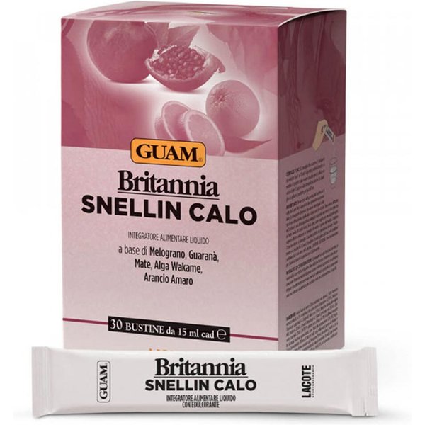 Guam Britannia Snellin Calo Integratore Metabolismo Controllo Peso, 30 Bustine-image