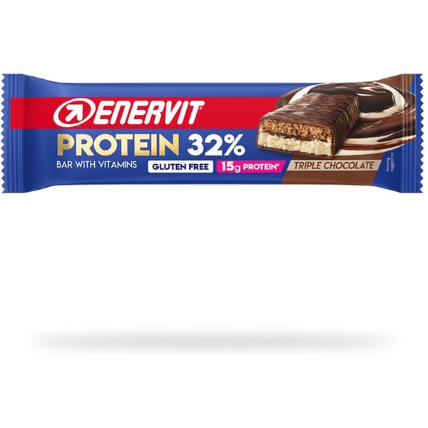 Enervit Protein - 32% Barretta Proteica Triple Chocolate, 45G-image