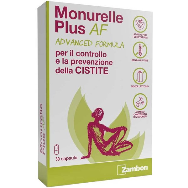 Zambon Monurelle Plus Advanced Formula Prevenzione Cistite, 30 Capsule-image