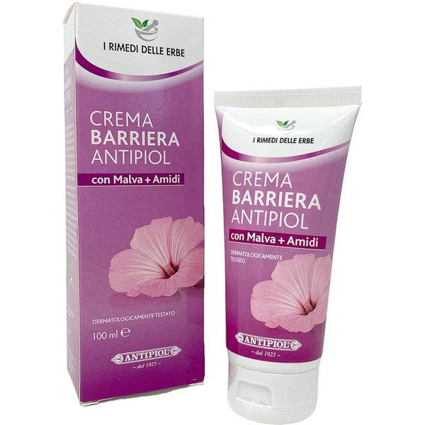 Antipiol I Rimedi Delle Erbe - Crema Barriera Con Malva + Amidi, 100Ml-image