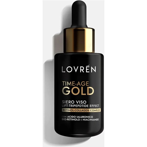 LovréN Siero Viso Time-Age Gold Lift Tripeptide Effect, 30Ml-image