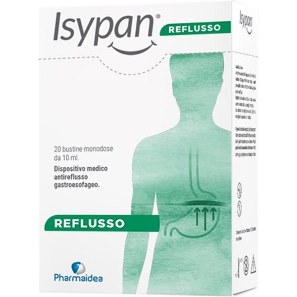 Pharmaidea Isypan - Reflusso Dispositivo Medico Anti-Reflusso, 10 Bustine-image
