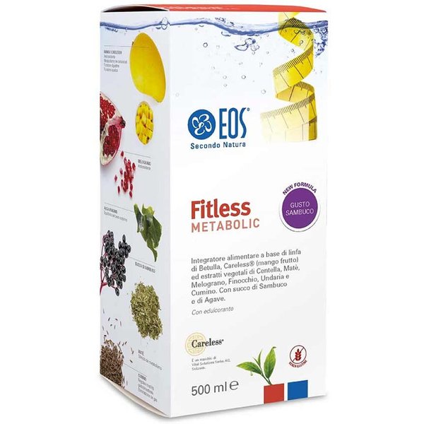 Eos Fitless Metabolic Integratore Drenante E Controllo Del Peso, 500Ml-image