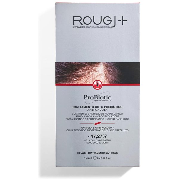 Rougj Probiotic - Trattamento Fiale Anticaduta Capelli, 8 Fiale-image