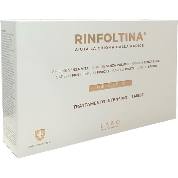 Labo Suisse Rinfoltina - Plus Trattamento Intensivo Capelli Lunghi, 20 Fiale-image