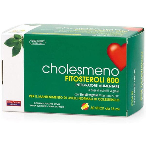 Vital Factors Choles Meno Fitosteroli 800 Integratore Colesterolo, 30 Stick-image