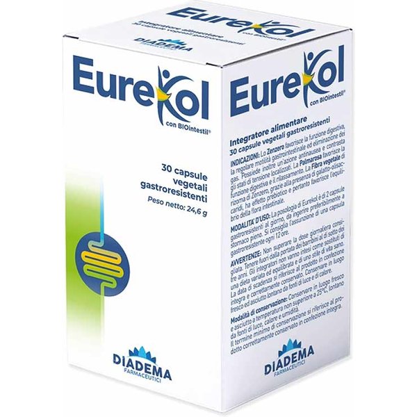 Diadema Farmaceutici Eurekol Disbiosi Intestinale, 30 Capsule Gastroresistenti-image