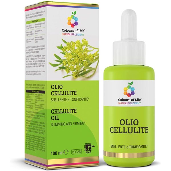 Optima Naturals Colours of Life - Olio Cellulite Snellente Tonificante, 100Ml-image