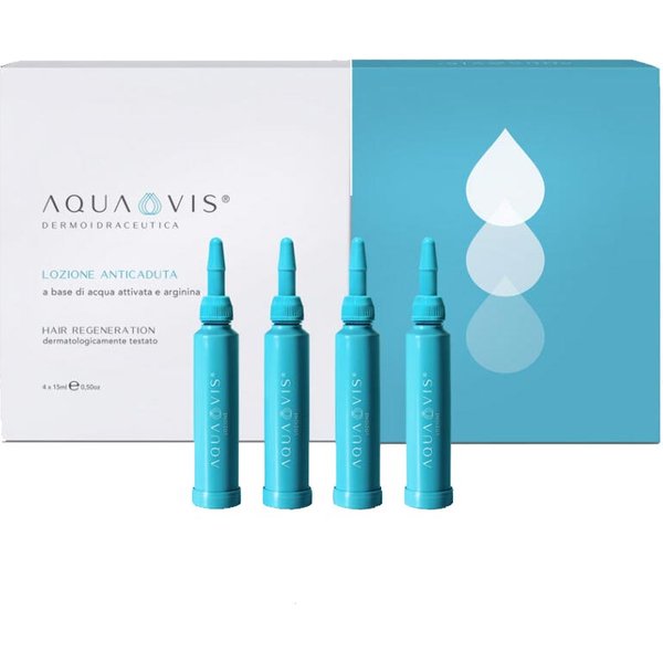 Aquavis Hair Regeneration - Lozione Capelli Anticaduta, 4 Fiale Da 15Ml-image