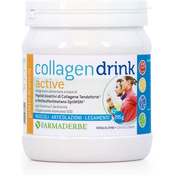 Farmaderbe Collagen Drink Activ Integratore Muscoli Articolazioni, 295G-image