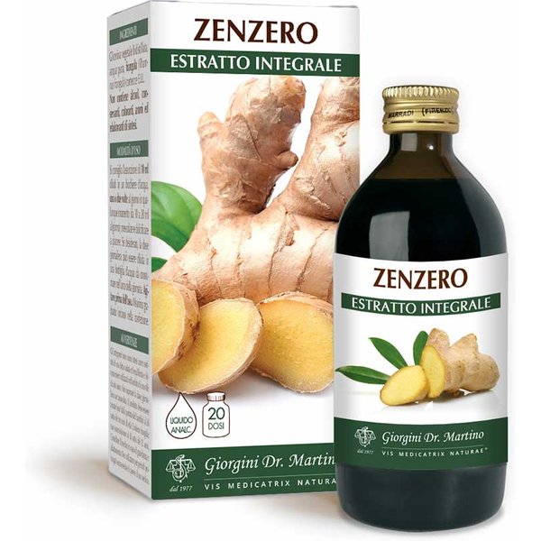 Dr.Giorgini Zenzero Estratto Integrale Liquido Analcolico, 200Ml-image