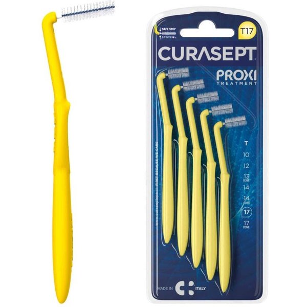 Curasept Proxi - Angle Treatment T17 Scovolino Interdentale, 5 Scovolini-image