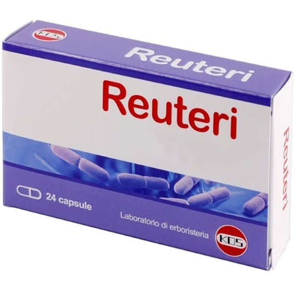 Kos Reuteri 10 Miliardi Integratore Regolarità Flora Intestinale, 24 Capsule-image