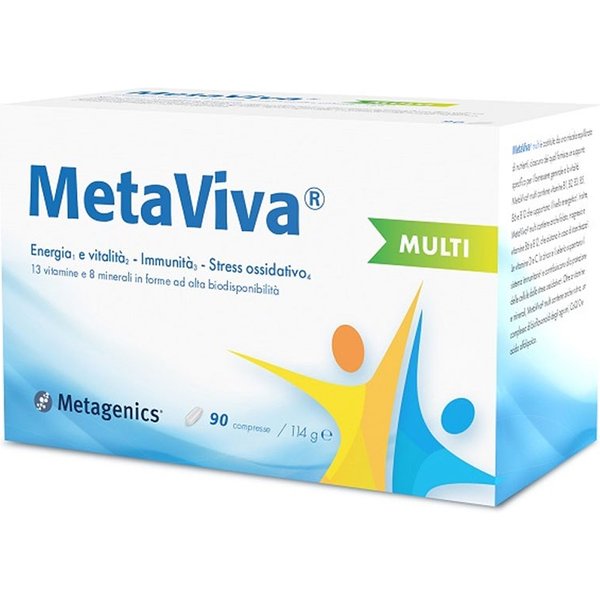Metagenics Metaviva Multi Integratore Energia E Immunità, 90 Compresse-image