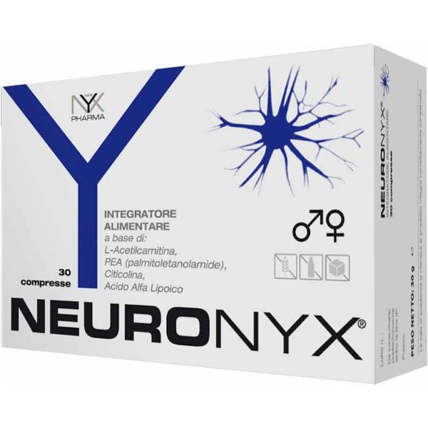 Nyxpharma Neuronyx Integratore Neuropatie Periferiche, 30 Compresse-image