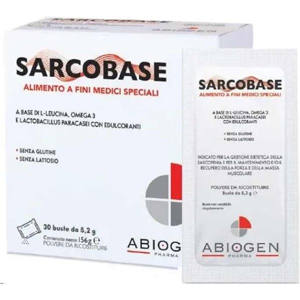 Abiogen Pharma Sarcobase Sarcopenia E Decadimento Muscolare, 30 Bustine-image