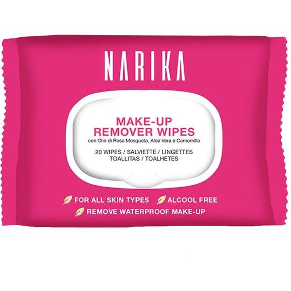 Narika Make Up Remover Wipes Salviettine Struccanti, 20 Salviettine-image