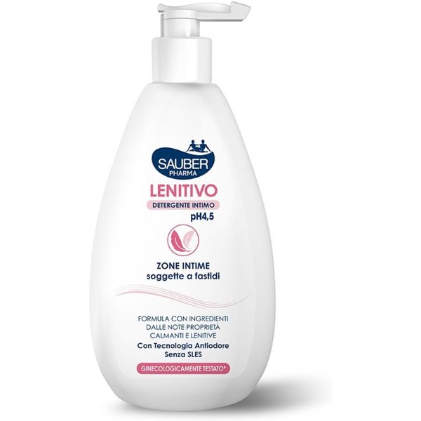 Sauber Detergente Intimo Lenitivo Ph 4,5, 500Ml-image