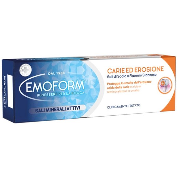 Emoform Carie Ed Erosione Dentifricio Quotidiano, 75Ml-image