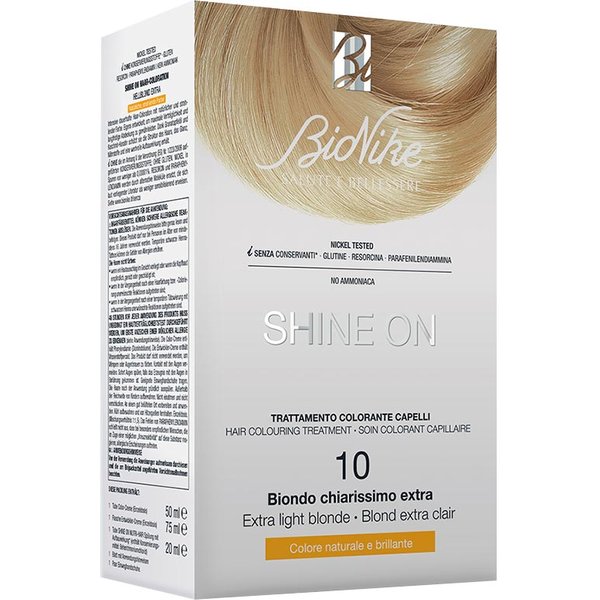 Bionike Shine On 10 Biondo Chiarissimo Extra - Bionike Shine On Biondo Chiaro, 50 Ml + 75 Ml-image