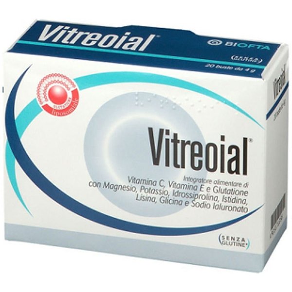 Biodue Vitreoial Integratore Alimentare, 20 Buste-image